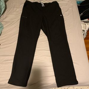 Figs black Yola scrub pants